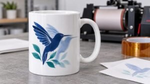¿Por qué la sublimación queda borrosa o con imagen doble en la taza?